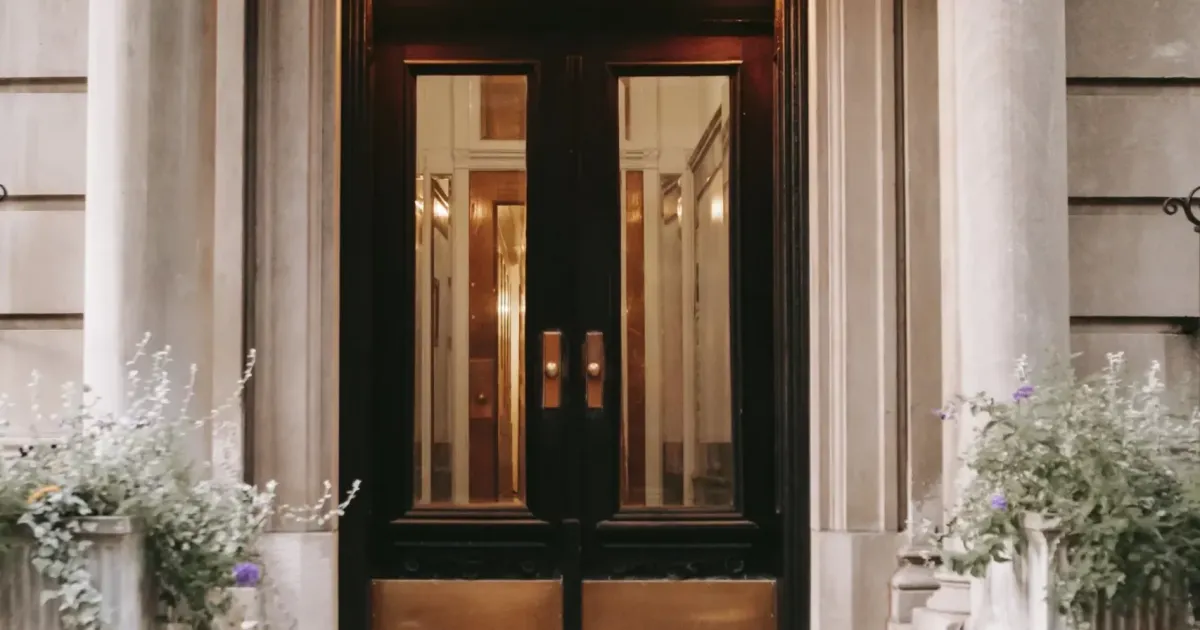 Large door