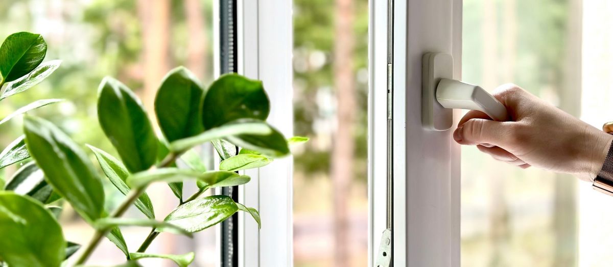 Opening a large window